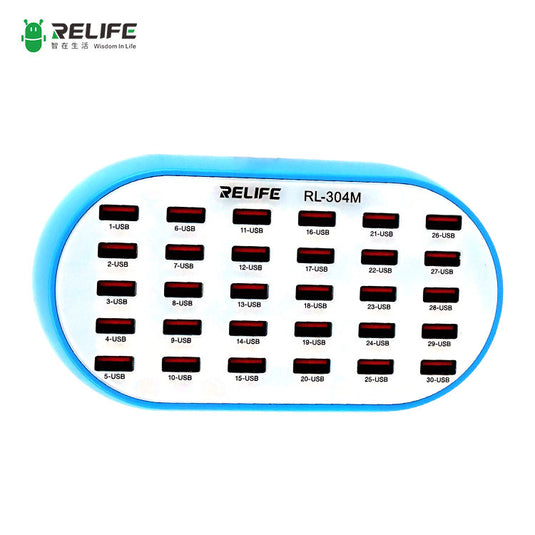 [RL-304M] RELIFE Intelligent High Power 30 Port Charger - Polar Tech Australia