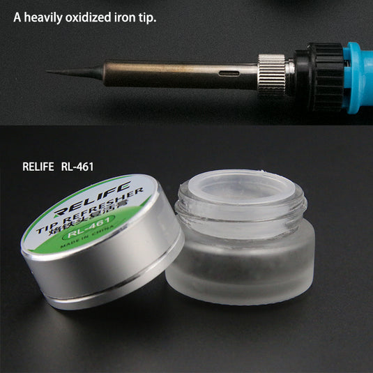 [RL-461] RELIFE Lead-Free Environmental Protection Oxide Removal Soldering Iron Tip Resurrection Paste - Polar Tech Australia