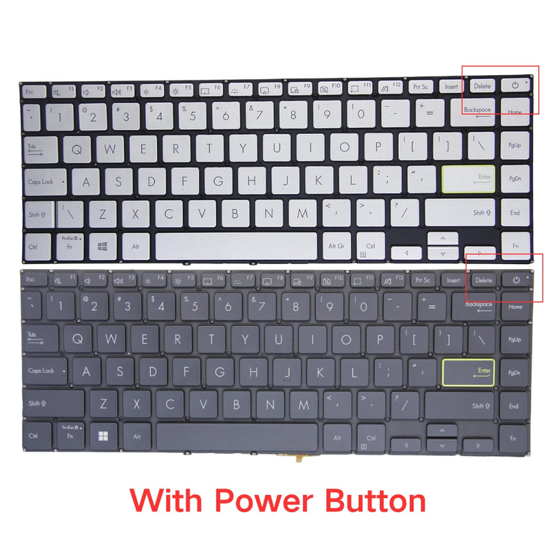 Load image into Gallery viewer, ASUS VivoBook Flip 14 TM420 TM420IA TP420 TP470 - Keyboard With Back Light US Layout Replacement Parts
