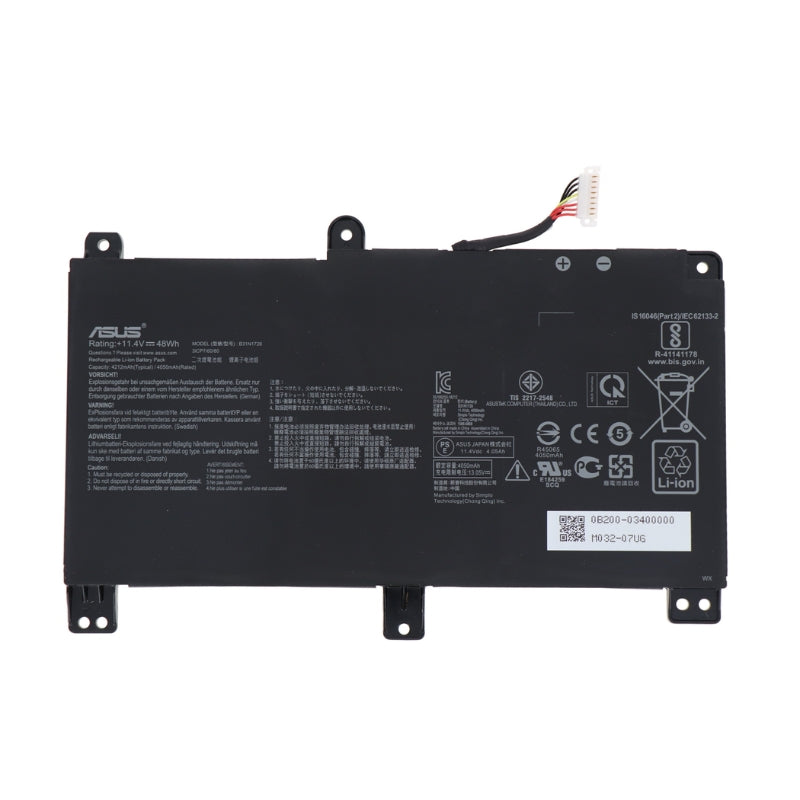 Load image into Gallery viewer, [B31N1726] ASUS ZX80G ZX80GE FX80G FX80GD FX80GE FX80GM FX506II B31N1726-1 Replacement Battery
