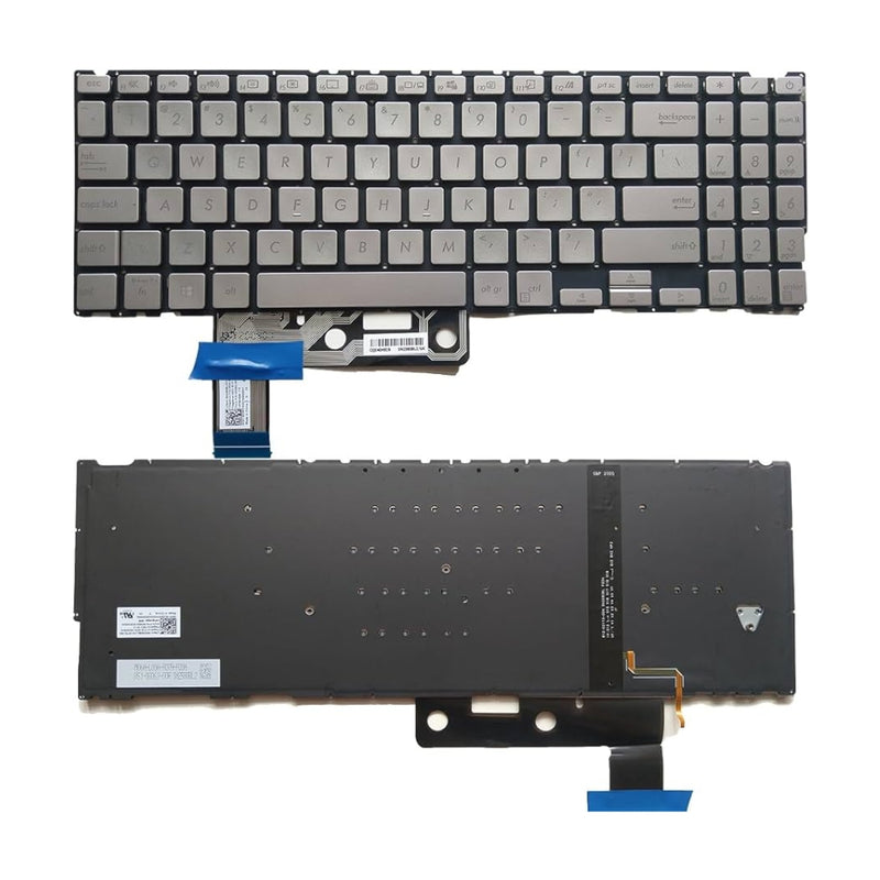 Cargue la imagen en el visor de la galería, ASUS ZenBook 15 UX533 UX533FD  UX534 - Keyboard With Back Light US Layout Replacement Parts - Polar Tech Australia
