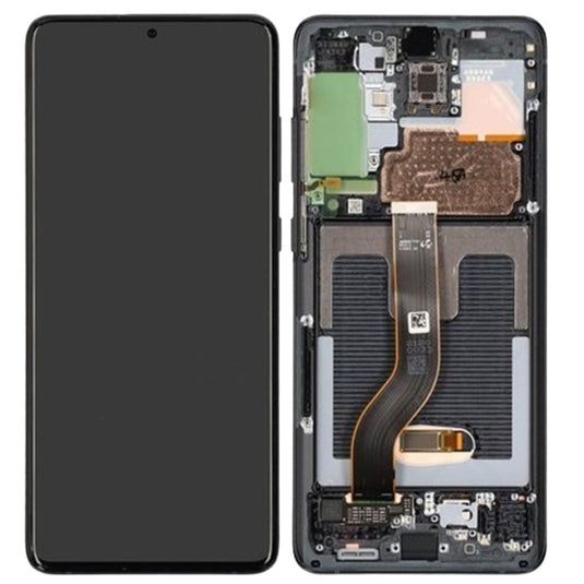 [ORI][With Frame] Samsung Galaxy S20 Ultra (SM-G988) LCD Touch Digitizer Screen Assembly - Polar Tech Australia