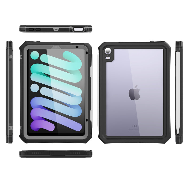 Chargez l&#39;image dans la visionneuse de la galerie, Apple iPad Mini 6 Shellbox Waterproof Heavy Duty Lifeproof Style Case - Polar Tech Australia
