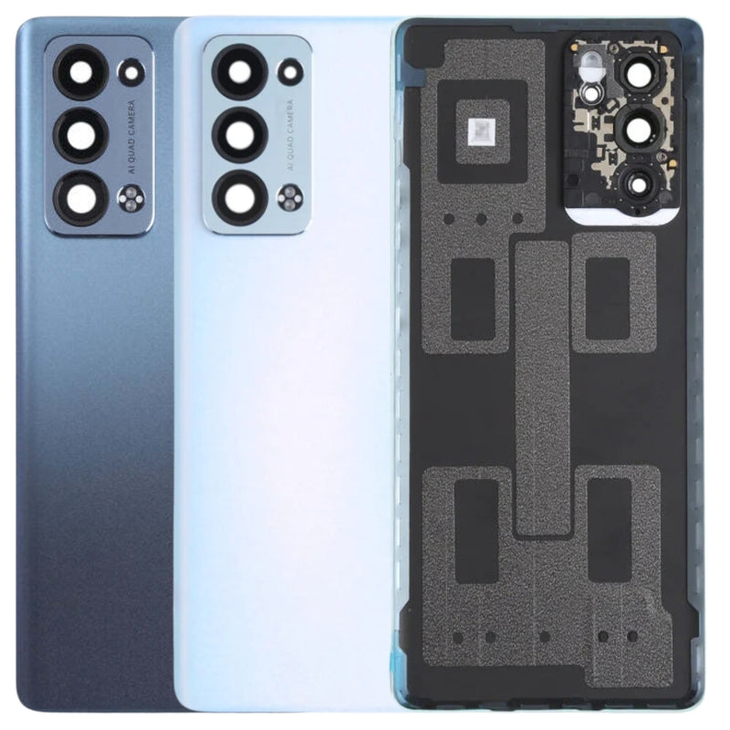 Cargue la imagen en el visor de la galería, [With Camera Lens] OPPO Reno6 Pro 5G (Snapdragon) (CPH2247) - Rear Back Battery Cover Panel - Polar Tech Australia
