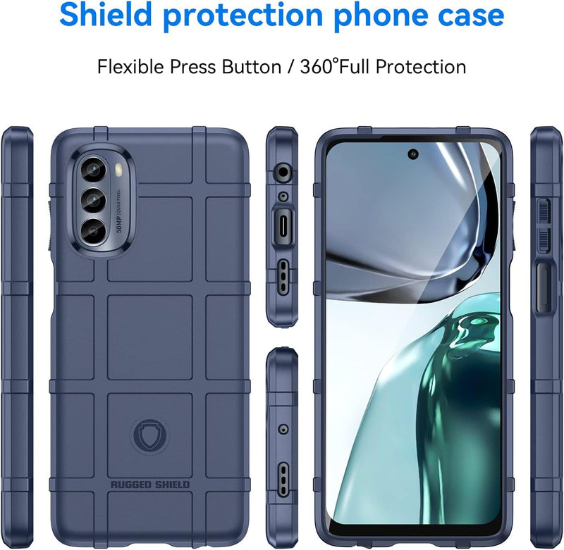 Chargez l&#39;image dans la visionneuse de la galerie, Motorola Moto G62 5G - Shield Shockproof Rugged Heavy Duty Case
