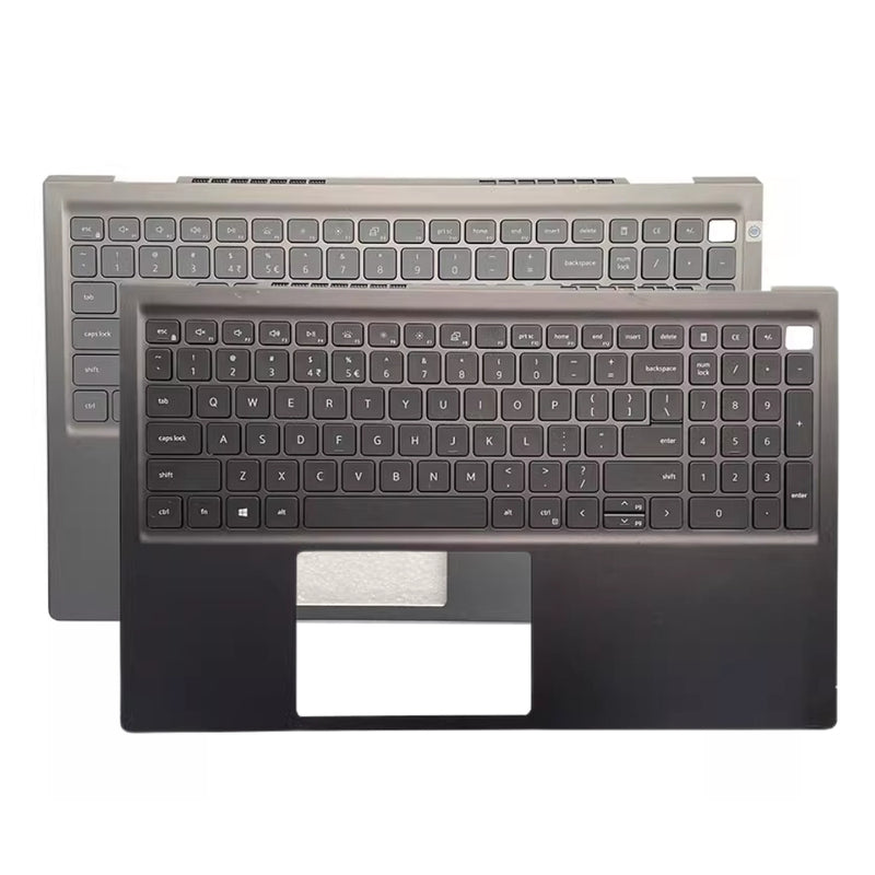 Cargue la imagen en el visor de la galería, Dell Inspiron 15 Pro 5510 5515 P106F - Laptop Keyboard With Back Light Frame Cover Palmrest US Layout Assembly - Polar Tech Australia
