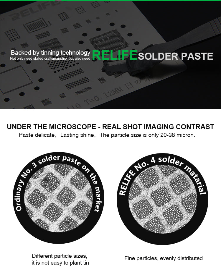 Cargue la imagen en el visor de la galería, [RL-400, 401, 402] RELIFE 183℃ Solder Paste - Polar Tech Australia
