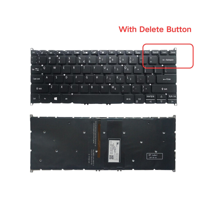 Cargue la imagen en el visor de la galería, Acer SF314-58 SF314-51 SF314-52 SF314-53 N20C12 N19H2 N20C4 N19P1 N16W1 - Keyboard US Layout With Backlit
