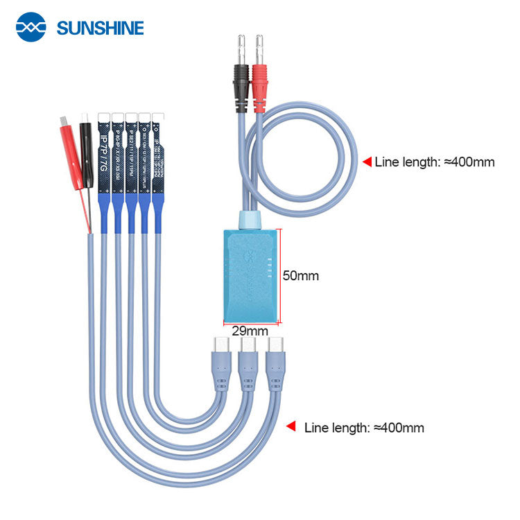 Cargue la imagen en el visor de la galería, [SS-908E] SUNSHINE IP Repair Special Power Supply Power Cable iPhone 7-15 - Polar Tech Australia
