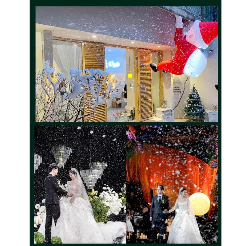 Load image into Gallery viewer, Artificial Snow Maker Machine for Mall Christmas Displays, Scenic Spots,Photography and Outdoor Snowfall Effects
