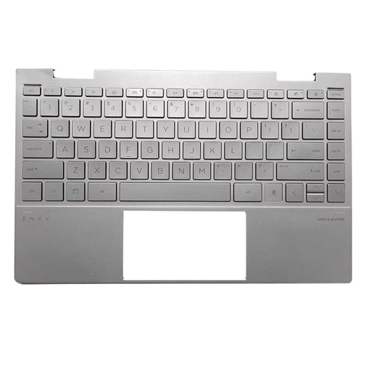 HP HP Envy X360 13.3" 13 Inch 13-AY - Laptop Keyboard With Frame Cover Palmrest US Layout Assembly - Polar Tech Australia