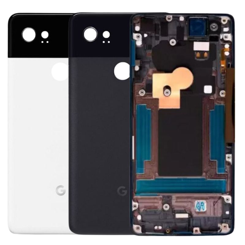 Chargez l&#39;image dans la visionneuse de la galerie, [With Camera Lens] Google Pixel 2 XL (G011C) Back Housing Frame - Polar Tech Australia
