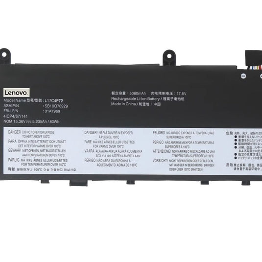 [L17C4P72] Lenovo ThinkPad P1 GEN 2-20QT000HSP/20QT0034PG Replacement Battery - Polar Tech Australia