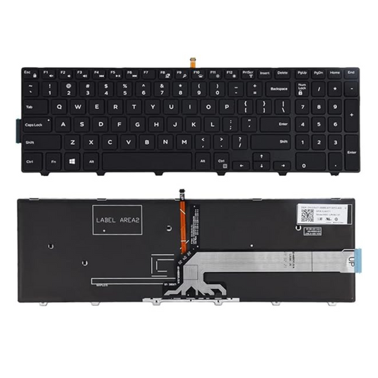 DELL P39F 15R-3542 5541 15MR-1528 N5547 5545 5545 3555 Series - Laptop Keyboard With Back Light US Layout