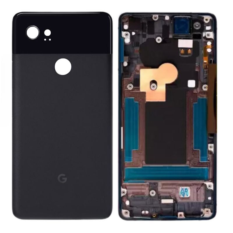 Chargez l&#39;image dans la visionneuse de la galerie, [With Camera Lens] Google Pixel 2 XL (G011C) Back Housing Frame - Polar Tech Australia
