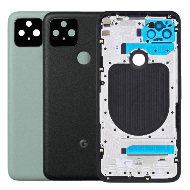 Chargez l&#39;image dans la visionneuse de la galerie, Google Pixel 5 (GD1YQ) Back Rear Housing Frame Assembly - Polar Tech Australia
