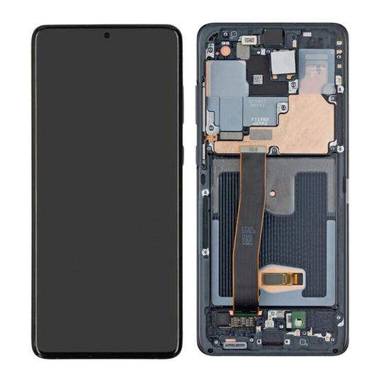 [ORI][With Frame] Samsung Galaxy S20 Ultra (SM-G988) LCD Touch Digitizer Screen Assembly