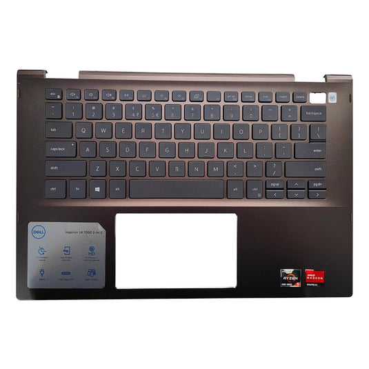 Dell Inspiron 14 5400 5406 - Laptop Keyboard With Back Light Frame Cover Palmrest US Layout Assembly - Polar Tech Australia