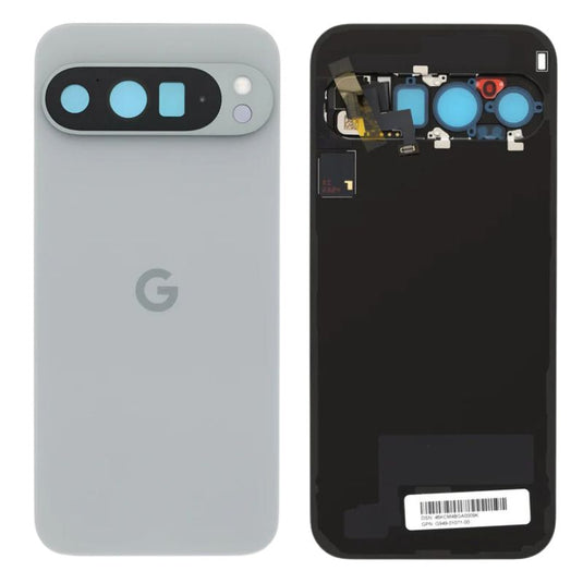 [With Camera Lens] Google Pixel 9 Pro (GR83Y, GEC77, GWVK6) - Back Rear Glass Panel Battery Cover