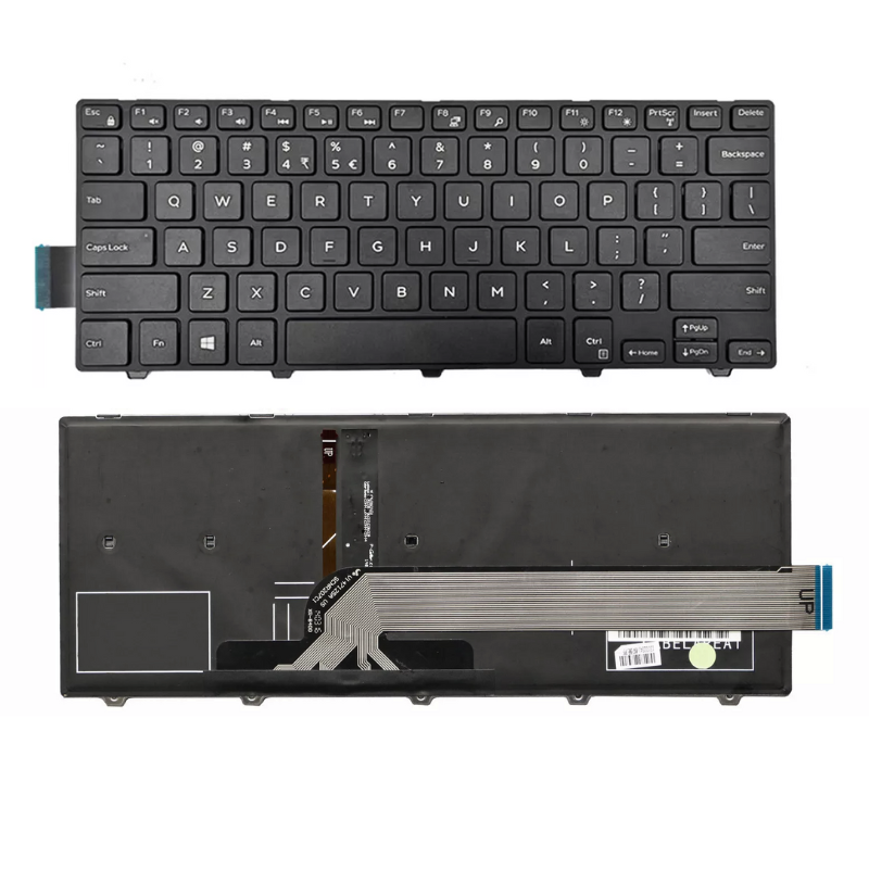 Load image into Gallery viewer, DELL 14-5447 14C 14M MR 3000 5000 3441 3442 3451 P49G Series - Laptop Keyboard With Back Light US Layout
