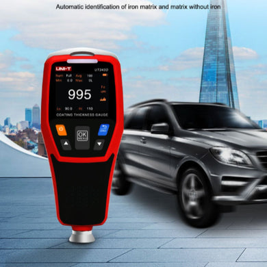 [UT343D] UNI-T Coating Thickness Gauge Digital FE/NFE Metal Car Paint Thickness Tester Meter