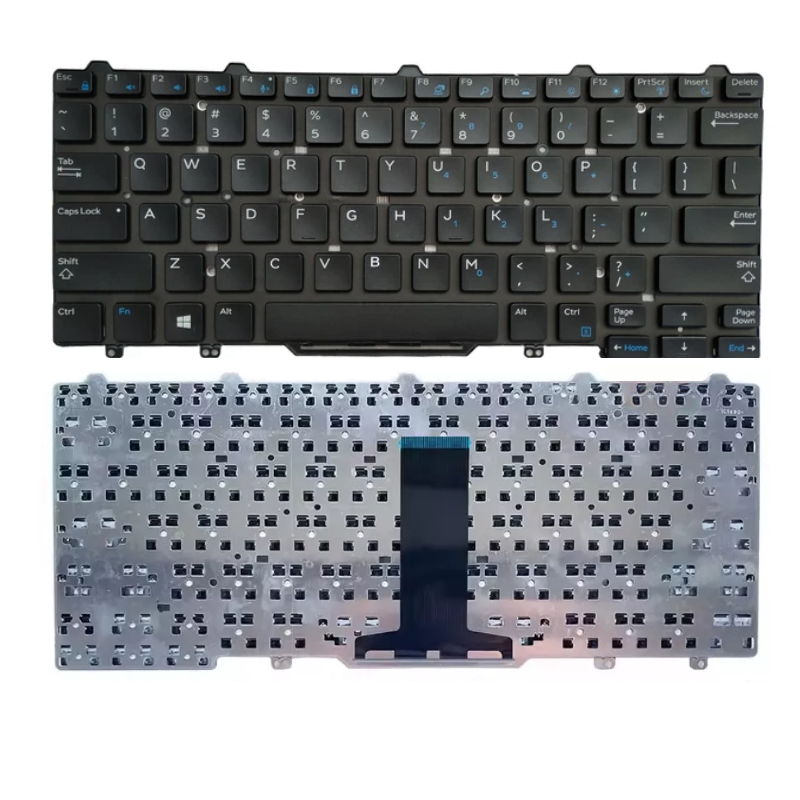 Cargue la imagen en el visor de la galería, DELL E5470 E7470 Latitude 7490 5480 5488 7480 5450 5491 Series - Laptop Keyboard With Back Light US Layout
