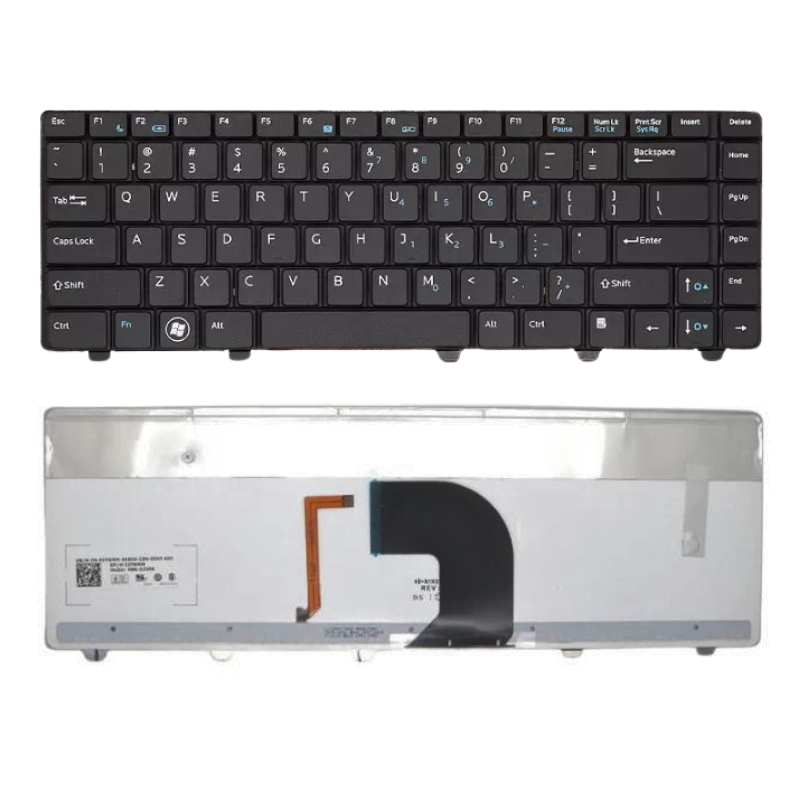 Cargue la imagen en el visor de la galería, DELL Vostro 3300 3400 V3300 V3400 V3500 P10G Series - Laptop Keyboard With Back Light US Layout
