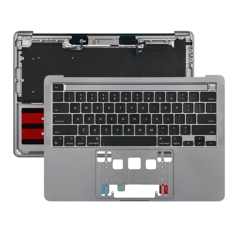 Load image into Gallery viewer, MacBook Pro 13&quot; A2289 &amp; A2338 (Year 2020) - Keyboard With Touch Bar Frame Housing Palmrest US Layout Assembly - Polar Tech Australia
