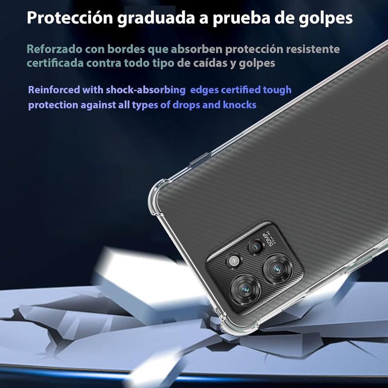 Cargue la imagen en el visor de la galería, Motorola Moto ThinkPhone - AirPillow Cushion Transparent Soft Clear TPU Four Corners Protective Case
