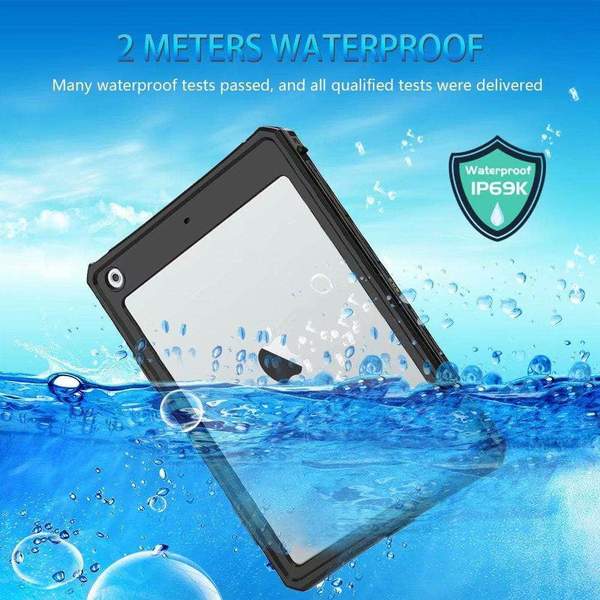 Chargez l&#39;image dans la visionneuse de la galerie, [Shellbox Series] Apple iPad 7th 2019 &amp; 8th 2020 &amp; 9th 2021 10.2&quot; - Waterproof Heavy Duty Lifeproof Style Case
