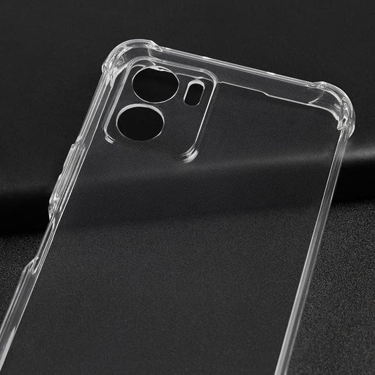 Vivo Y01/Vivo Y15s 2021 - AirPillow Cushion Transparent Soft Clear TPU Four Corners Protective Case