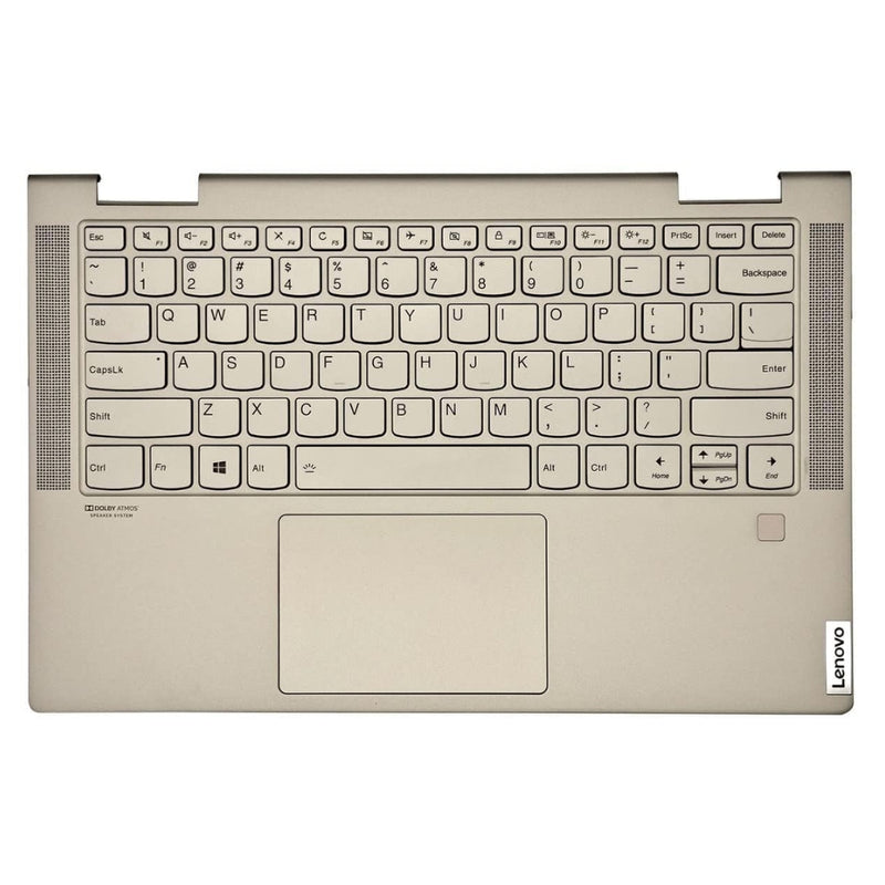 Cargue la imagen en el visor de la galería, Lenovo Yoga C740-14 C740-14IML - Keyboard With Back Light &amp; Trackpad Frame Housing Palmrest US Layout Assembly - Polar Tech Australia
