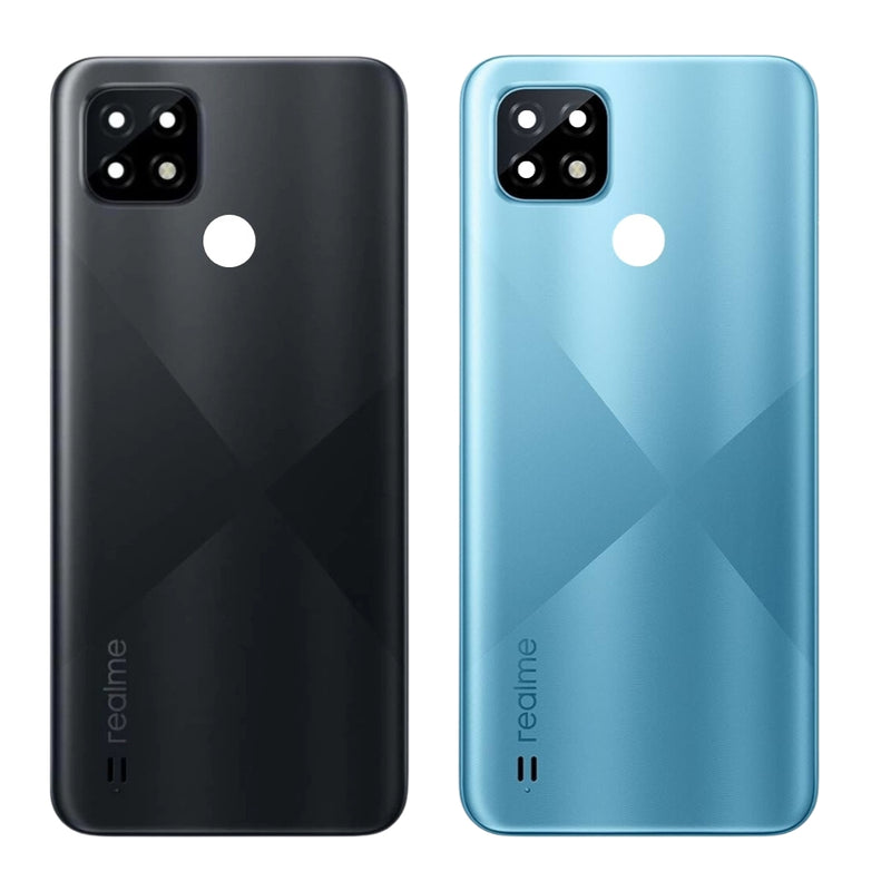 Cargue la imagen en el visor de la galería, [With Camera Lens] Realme C21 (RMX3201) - Back Rear Battery Cover Panel - Polar Tech Australia
