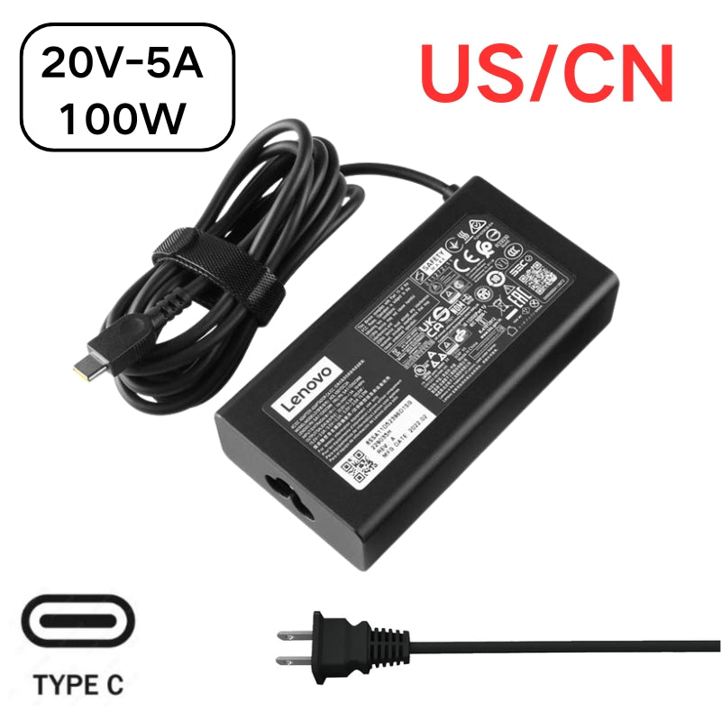 Load image into Gallery viewer, [20V-5A/100W][USB-C] Lenovo Yoga Pro 7 14IMH9 - Laptop AC Power Supply Adapter Charger
