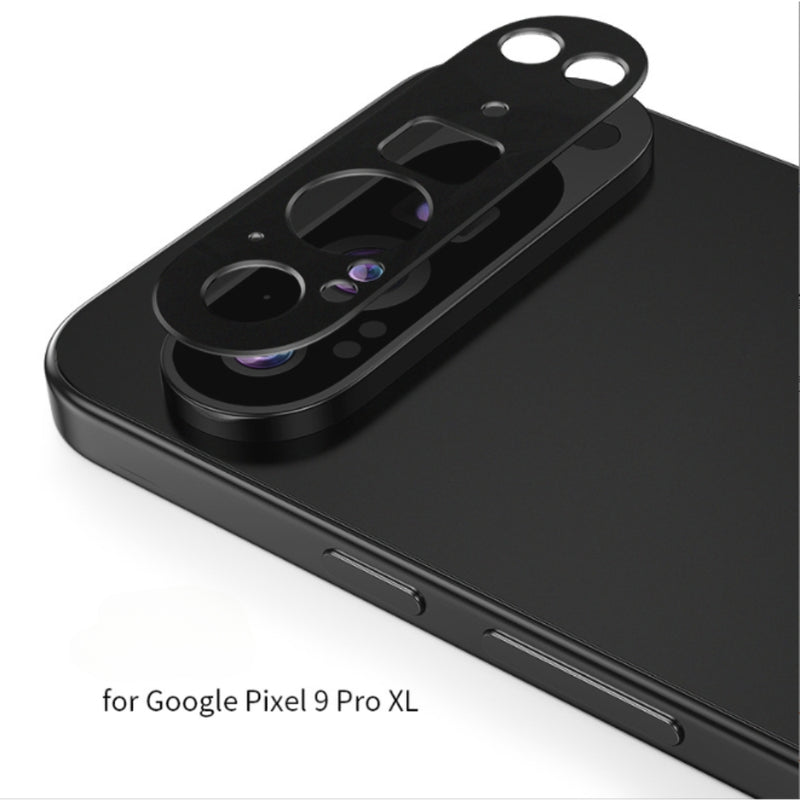 Cargue la imagen en el visor de la galería, Google Pixel 9 / Pixel 9 Pro / Pixel 9 Pro XL - Metal Sticker Back Rear Camera Lens Glass Protector
