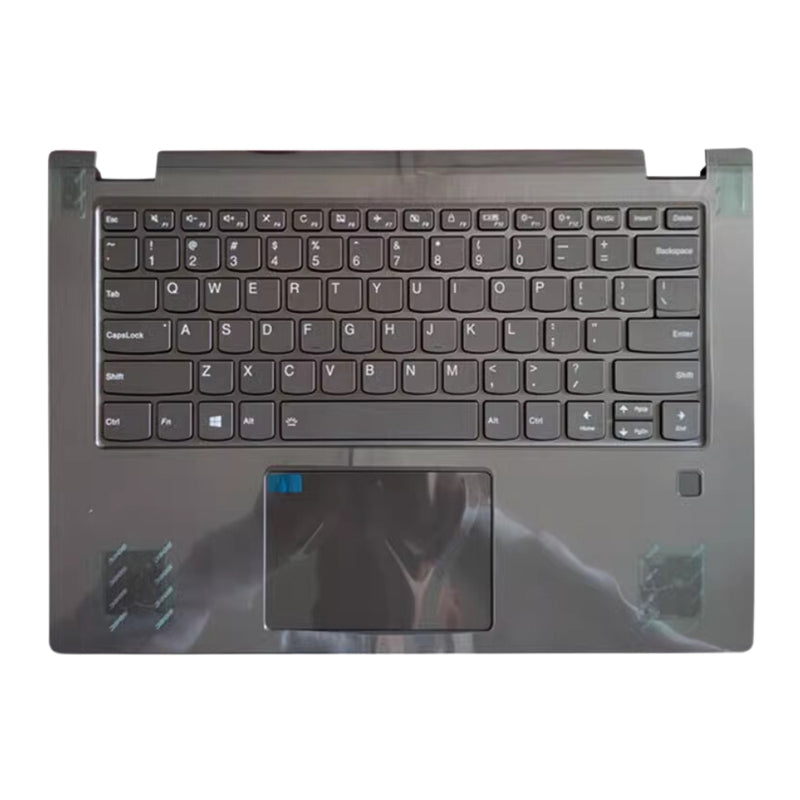 Cargue la imagen en el visor de la galería, Lenovo Yoga 530-14IKB &amp; Ideapd Flex 6-14IKB - Keyboard With Back Light &amp; Trackpad Frame Housing Palmrest US Layout Assembly - Polar Tech Australia
