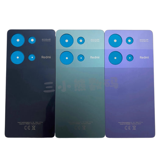 [No Camera Lens] XIAOMI Redmi Note 13 Pro 4G - Back Rear Battery Glass Panel Cover