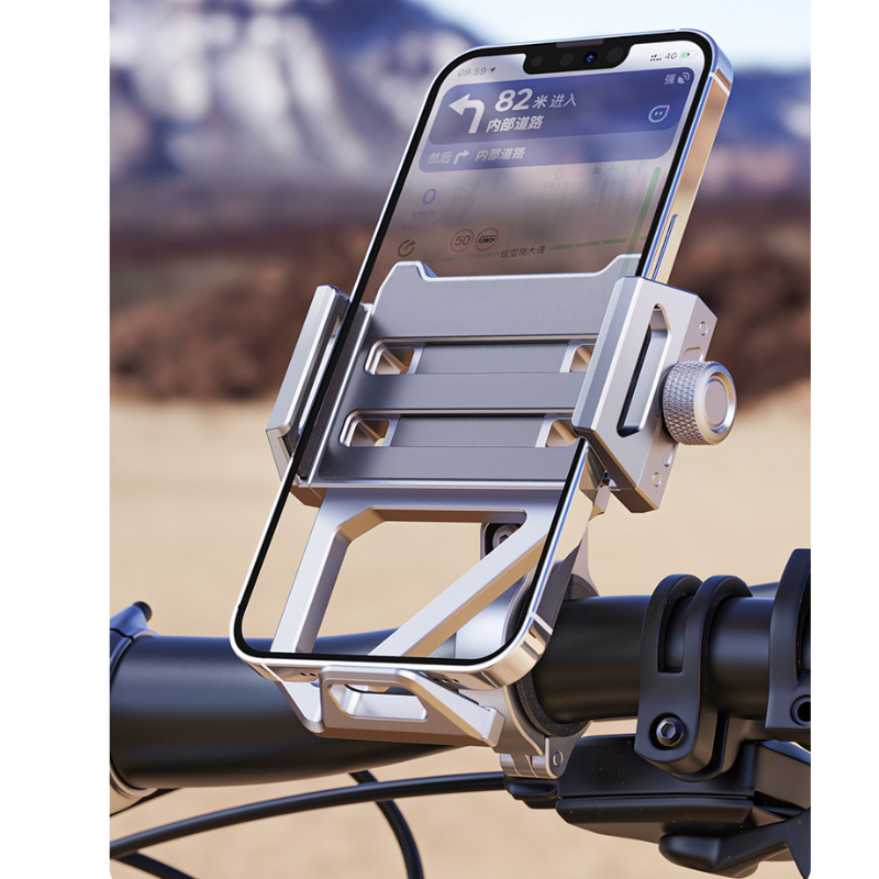 Cargue la imagen en el visor de la galería, [Z05] Boneruy Motorcycle Phone Mount – Anti-Shock Navigation Holder Bicycle Phone Stand
