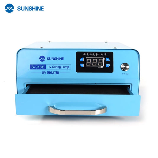 [S-918B][AU Plug] SUNSHINE High Power UV Curing Lamp Light BOX