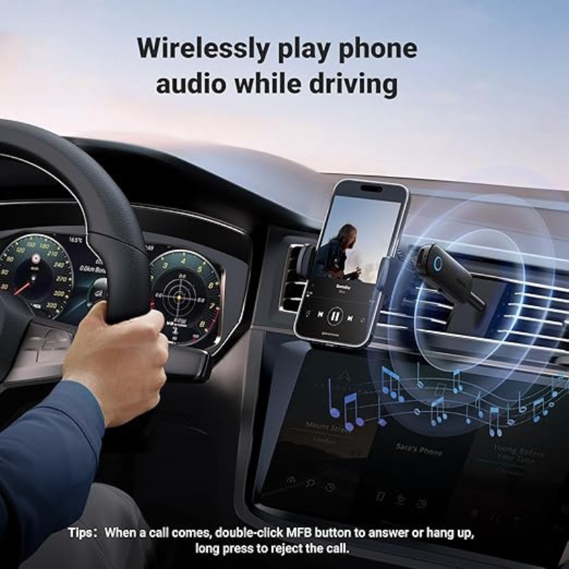 Cargue la imagen en el visor de la galería, UGREEN Bluetooth 5.0 Transmitter Receiver Handsfree Talking for Car
