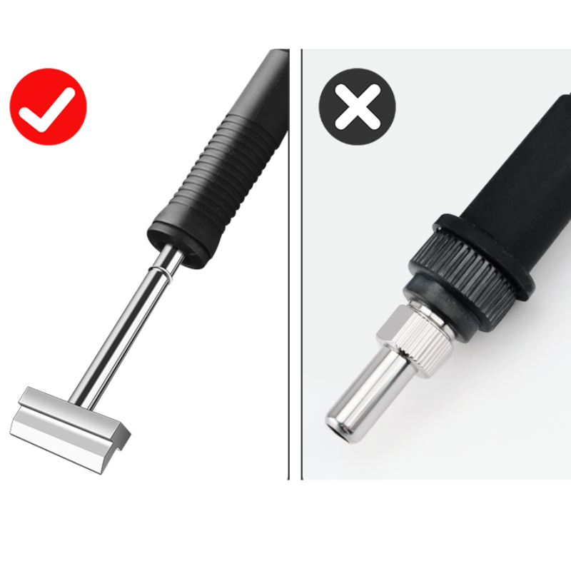 Chargez l&#39;image dans la visionneuse de la galerie, [LXZ924105] T12 Spade-Shaped Soldering Iron Tip with Integrated Heating Core
