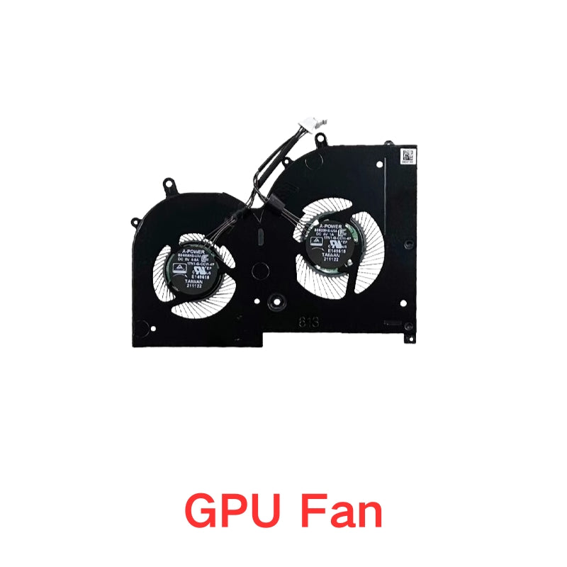 Load image into Gallery viewer, MSI Creator Z17 MS-17N1 HX Studio Series - Laptop CPU &amp; GPU Cooling Fan
