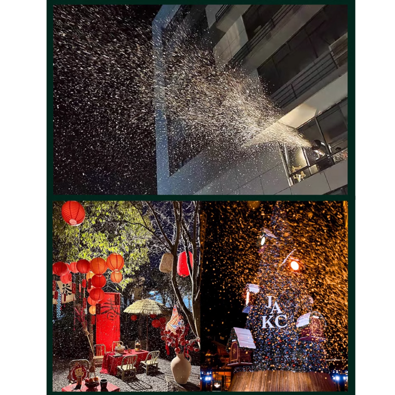 Load image into Gallery viewer, Artificial Snow Maker Machine for Mall Christmas Displays, Scenic Spots,Photography and Outdoor Snowfall Effects
