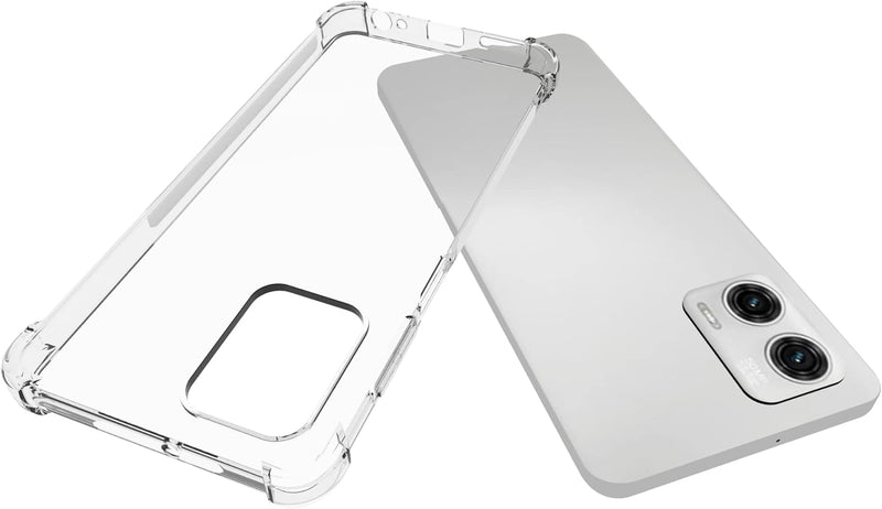 Cargue la imagen en el visor de la galería, Motorola Moto G73 - AirPillow Cushion Transparent Soft Clear TPU Four Corners Protective Case
