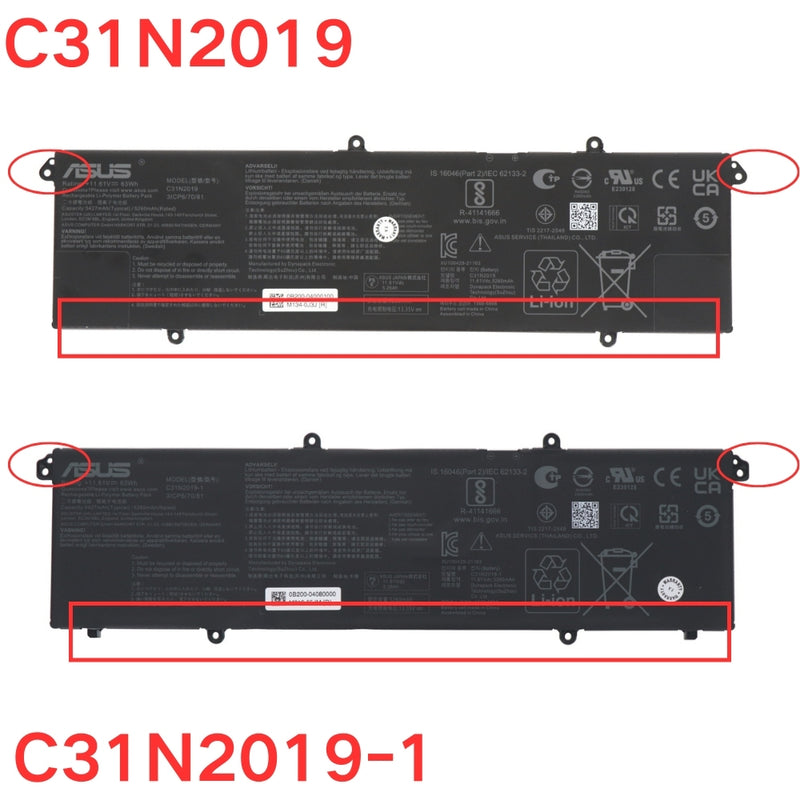 Chargez l&#39;image dans la visionneuse de la galerie, [C31N2019 &amp; C31N2019-1] ASUS VivoBook Pro 14 OLED K3400PA N7400PA K3400PH S3401QA Replacement Battery - Polar Tech Australia
