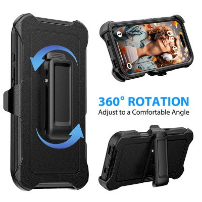 Cargue la imagen en el visor de la galería, [With Belt Clip][MagSafe Compatible] Apple iPhone 16/16 Plus/16 Pro/16 Pro Max Adventurer Commuter Heavy Duty Drop Proof Case
