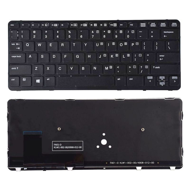 Chargez l&#39;image dans la visionneuse de la galerie, HP 820 G1 820 G2 720 G1 720 G2 725 G1 725 G2 828 G1 G2 Series - Laptop Keyboard With Back Light US Layout
