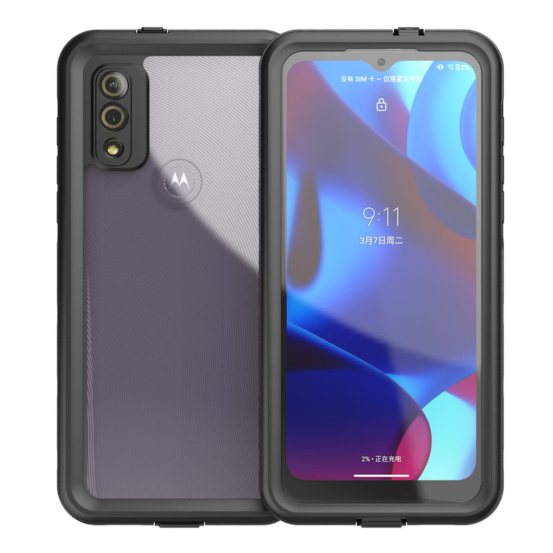 Cargue la imagen en el visor de la galería, [A-Series] Motorola Moto G Pure (2021) - Redpepper Full Covered Waterproof Heavy Duty Tough Armor Case
