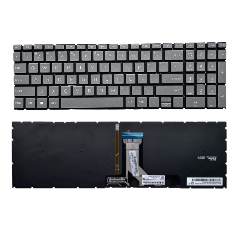 Chargez l&#39;image dans la visionneuse de la galerie, HP TPN-Q286 TPN-Q287 15-FD 15-FC Zbook15 PO Series - Laptop Keyboard With Back Light US Layout
