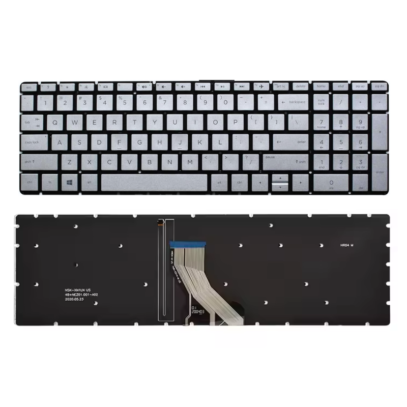 Cargue la imagen en el visor de la galería, HP 250 G7 255 G7 256 G7 TPN-Q200 TPN-Q208 TPN-C141 TPN-Q241 TPN-C151 Series - Laptop Keyboard With Back Light US Layout
